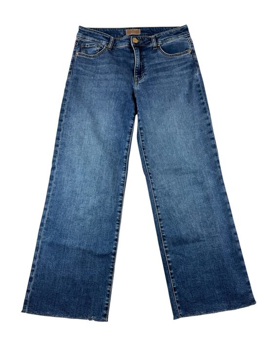 Kut from the Kloth Denim - Kut from the Kloth Charlotte Jeans 6 High Rise Culotte Medium Wash Denim Casual